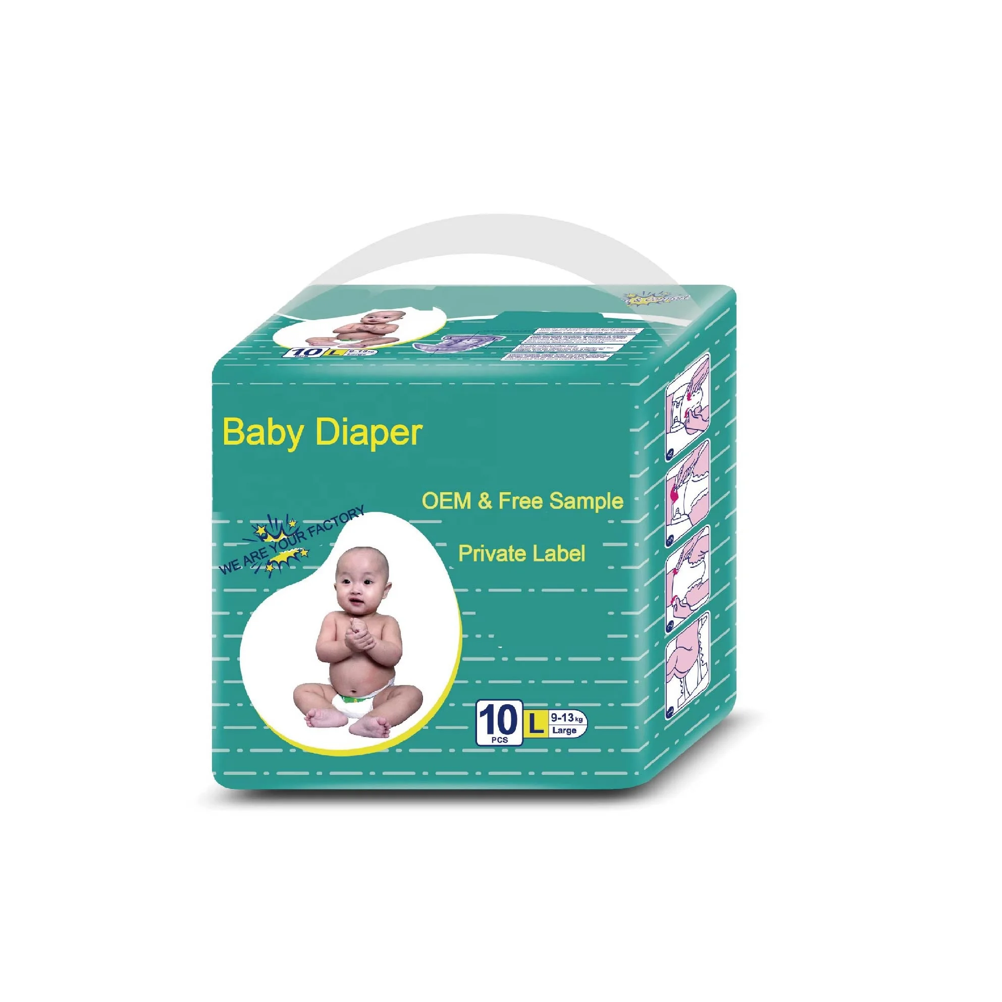 Production Line Wholesale Disposable Cheapest Premium Quality Bales Girl Ers Cloth Baby  Diaper For Pants
