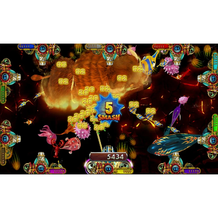 2020 4 Players Game Software High Profit Fish Game Table Buffalo Thunder