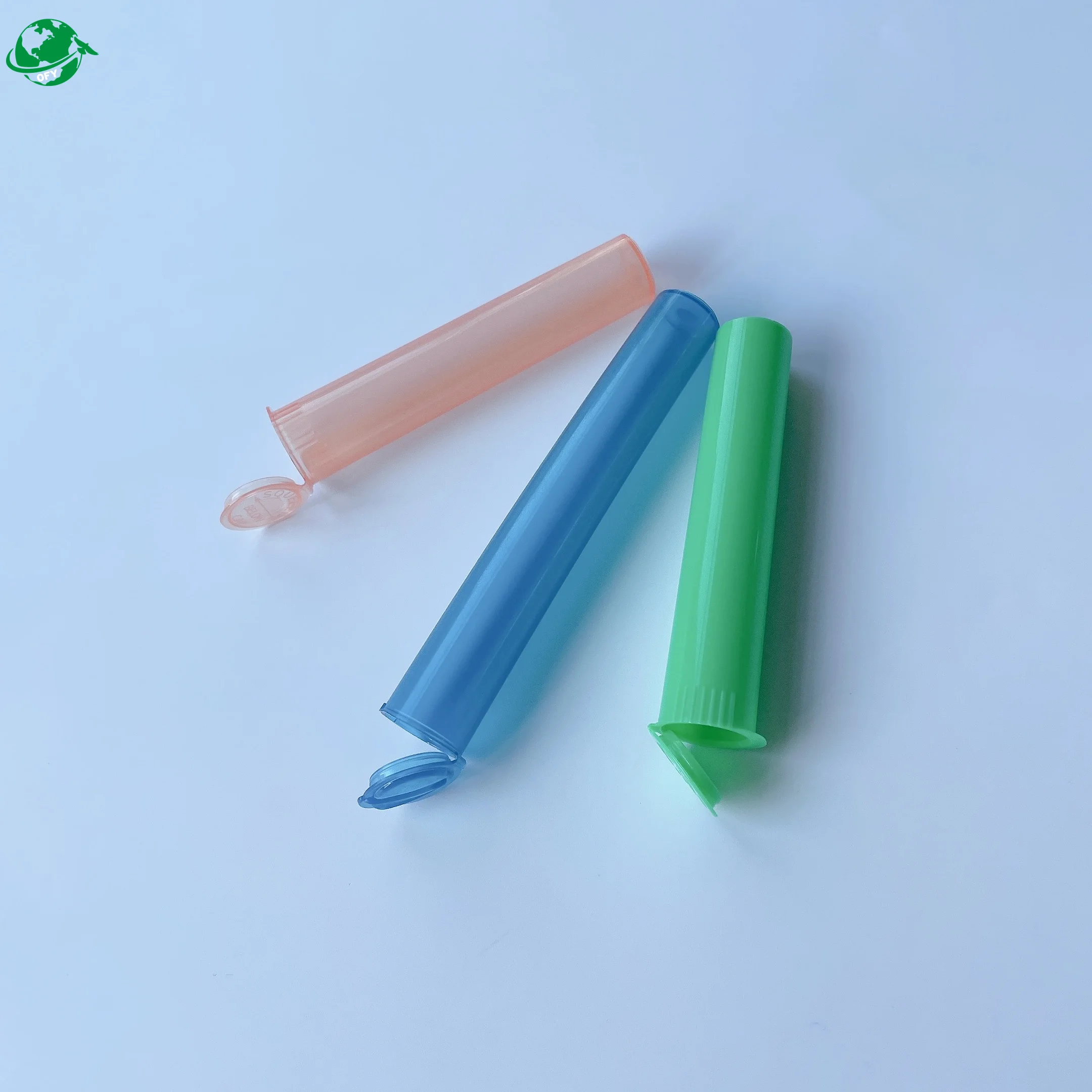 Free Sample Pop Top Plastic Packing Bottle With Hing Lid