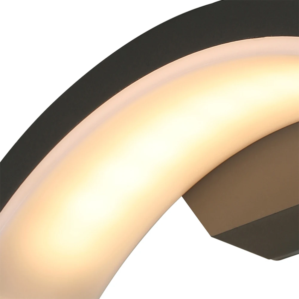 Outdoor Lighting Wall Lamp 18W 3000K Aluminium And Acrylic Lampshade Wall Lamps For Corridor