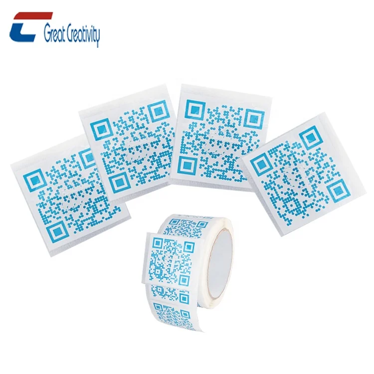 Custom NFC Tags Waterproof Self-Adhesive Sticker Paper Print Ntag213 Thermal Label Nfc Tag