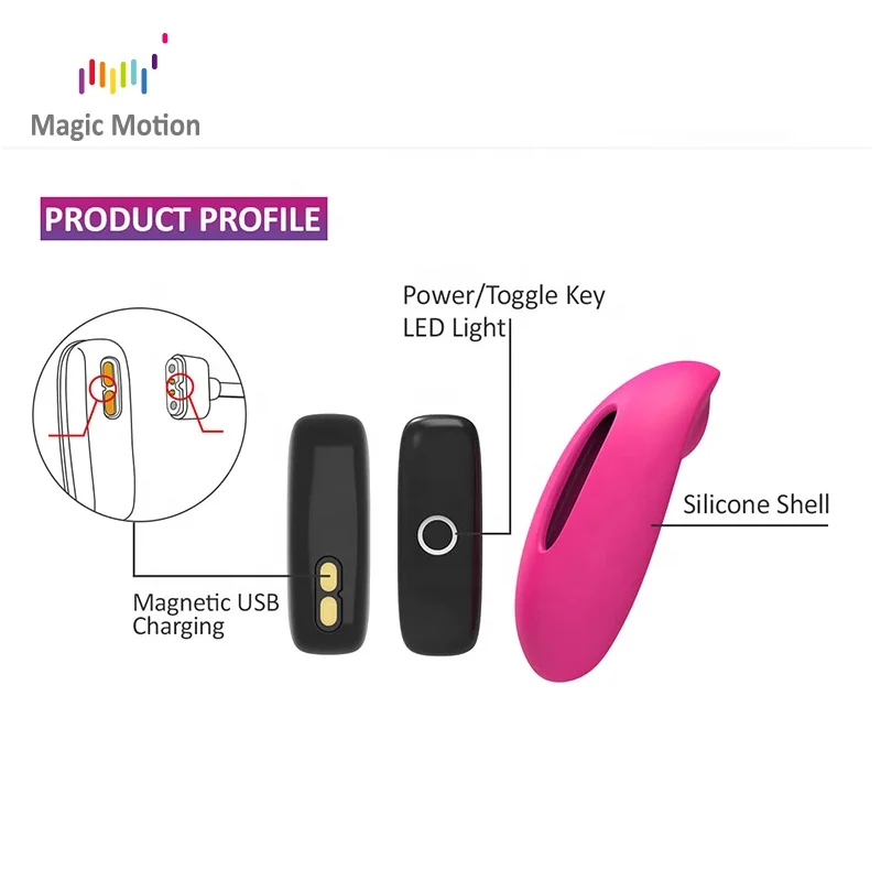 Magic Motion sex toys Magic candy App controlled remote masturbation clitoris stimulation for female