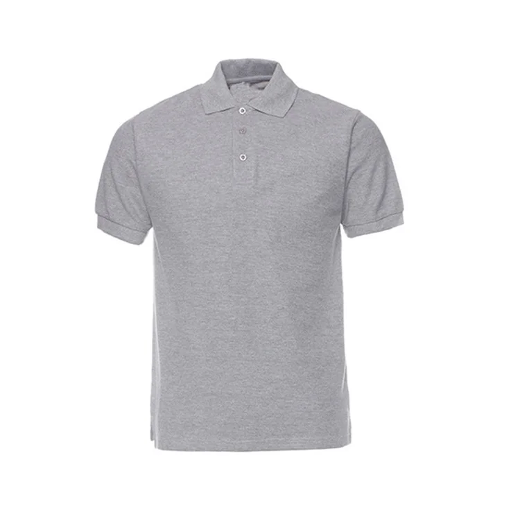 GOTS 100% Organic Cotton Custom Embroided Printing Logo Solid Color Polo Shirts Summer Men Polo Tshirt Polo Work Shirt