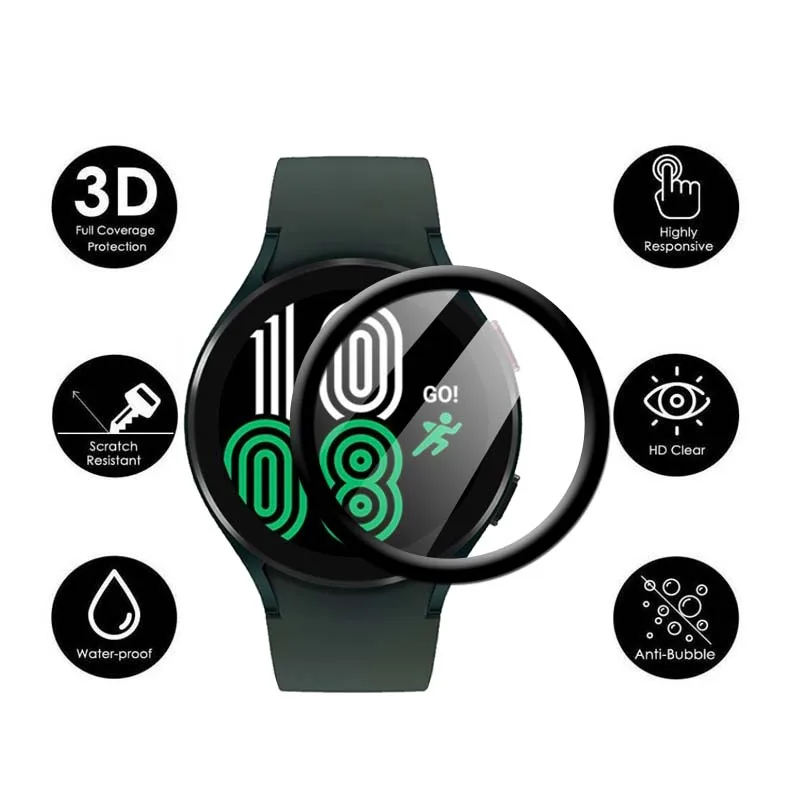  3D ПММА Fim защитные экраны для умных часов Samsung Galaxy Watch 4 40 мм
