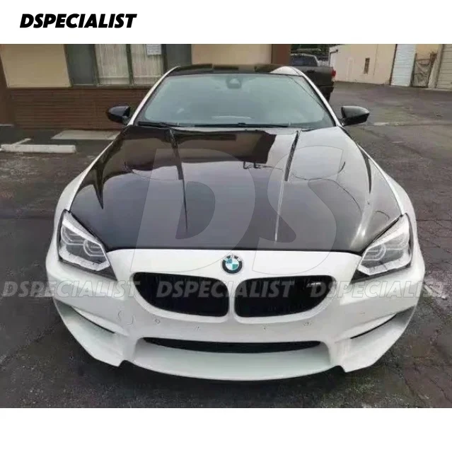 DS Style Carbon Fiber Engine Bonnet For Bmw 6 Series F06 F12 F13 Engine hood
