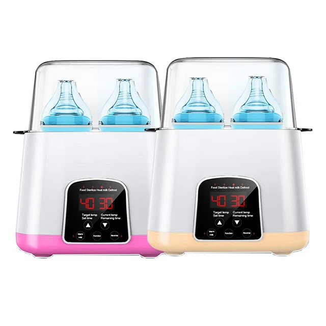 Новинка 2021 подогреватель для бутылок с молоком 5 в 1 без бисфенола А Быстрый Подогреватель детских бутылок и стерилизатор с таймером для размораживания и нагрева
