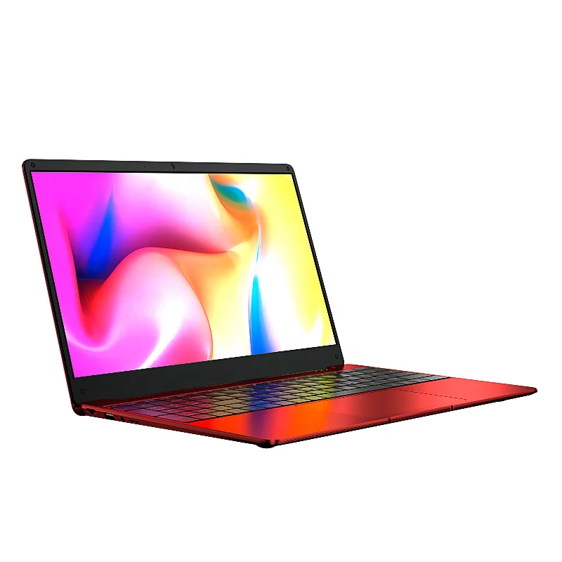 Ноутбук с диагональю 15 6 дюйма от производителя Intel 11-го поколения пластиковый ноутбук небольшим освещением компьютер для домашнего