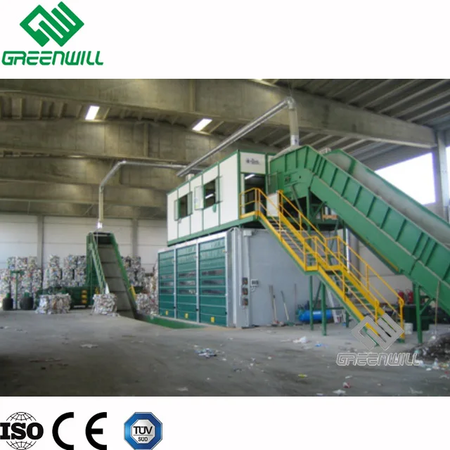 Municipal Solid Waste sorting plant / City garbage sorting machine