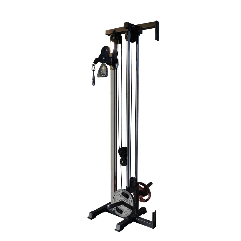 Commercial Fitness Gym Equipment Pin Loaded Lat Pulldown With Weight Stack Lat Pulldown Machine