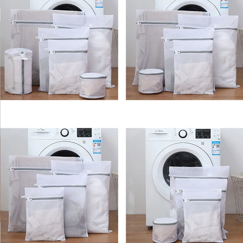 Mesh Bag Washing Machine Net Bag For Underwear Clothes Socks Bra Aid Laundry