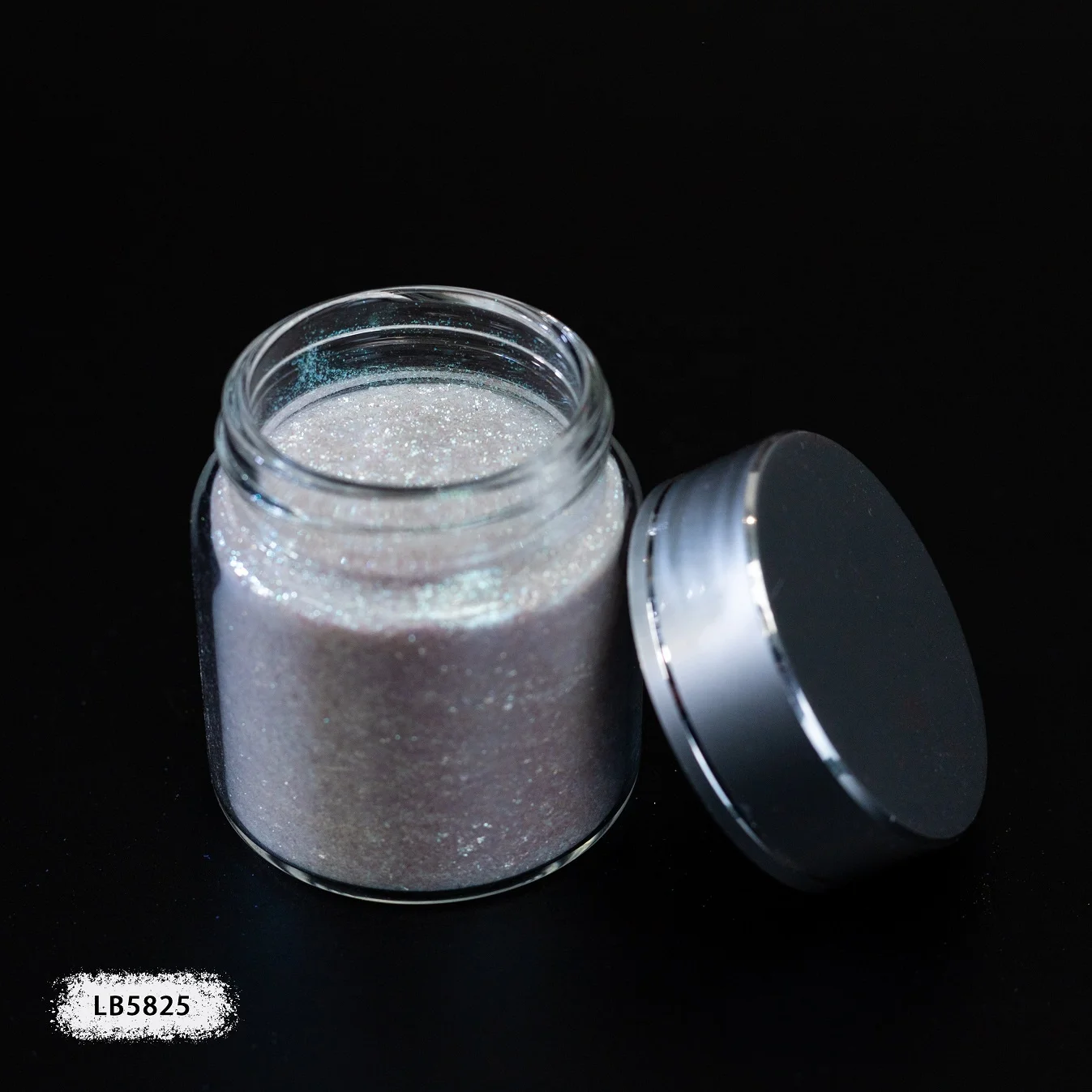 Diamond pearlescent pigment-glass flake pearl pigment