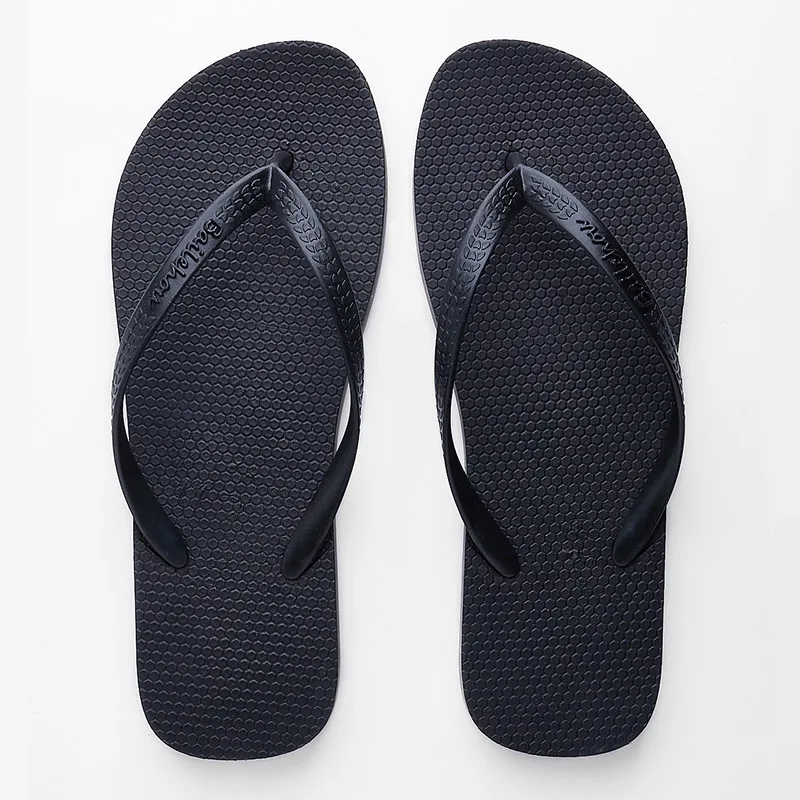 Uniseason Classic Solid Color Spa Flip Flop Slippers Islander Flip Flips Slippers High Quality Home Sandals