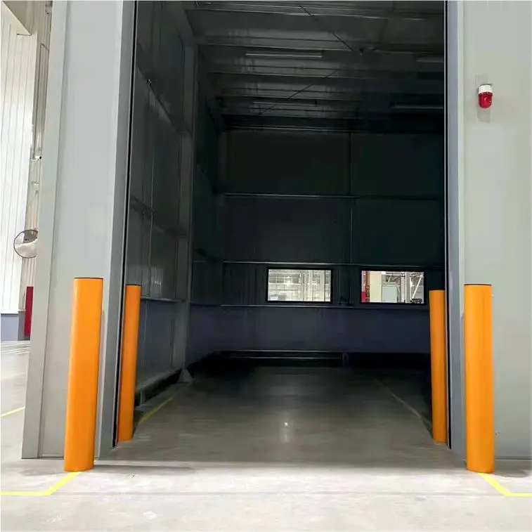 Popular trend  Traffic Safety Carbon Steel Bollard Surface Mounted Crowd Control Barrier Fixed Static Car Parking Bollard