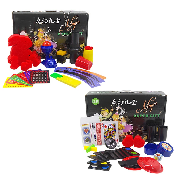 Oem Professional Magic Set Newest Magic Game Professional Plastic Magic Show Trick Box Set