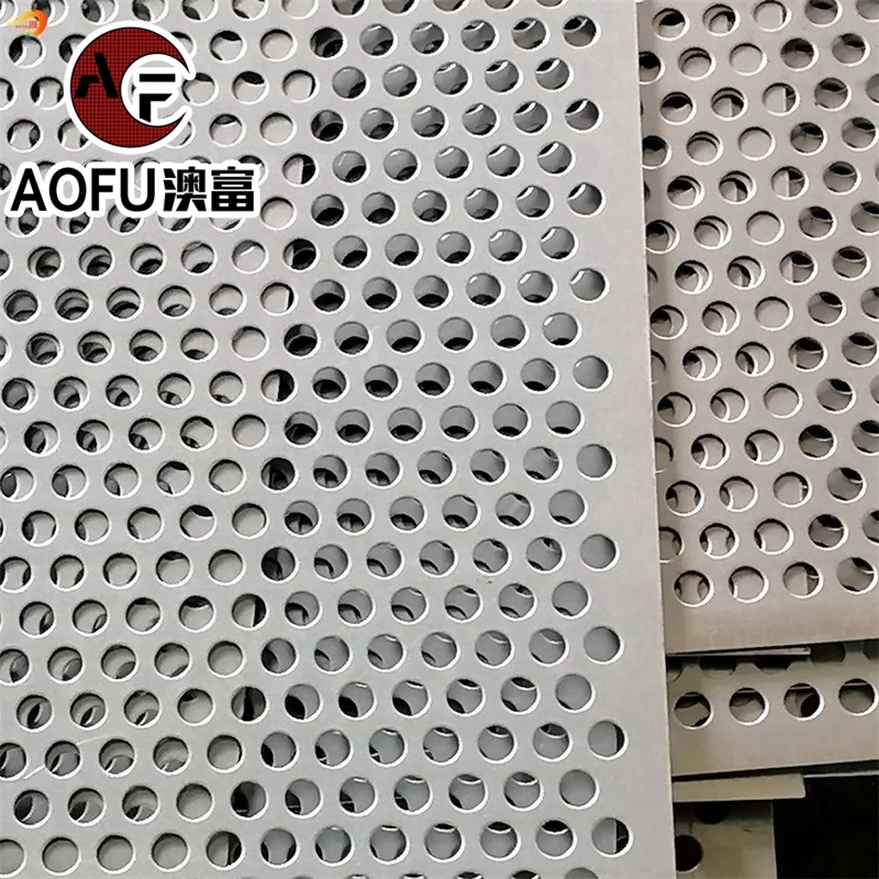 Factory direct Hot Corrosion resistant stainless steel galvanized perforated sheet Customized size for anti-theft Decoration