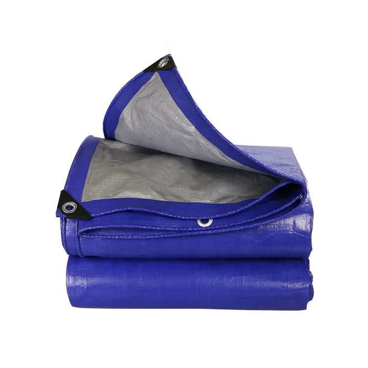 Blue Tarps Waterproof Sun Shelter Heavy-Duty PE Tarpaulin