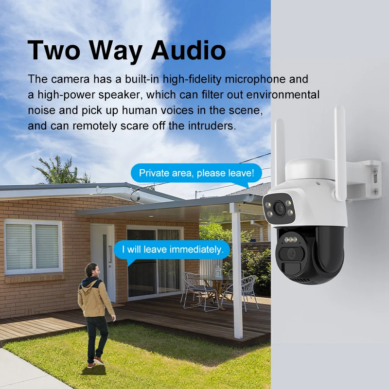 Vstarcam CB622DR-C HD 3MP IP66 outdoor Audio Night Vision Human Tracking AOV low power Consumption 4G Wifi PTZ Solar CCTV Camera