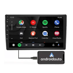 2021 Hot Sell 2 Din Wifi Capacitive Full Touch Screen Am Rds Carplay  Android Auto 9 Inch Auto Radio Car Stereo Music Player
