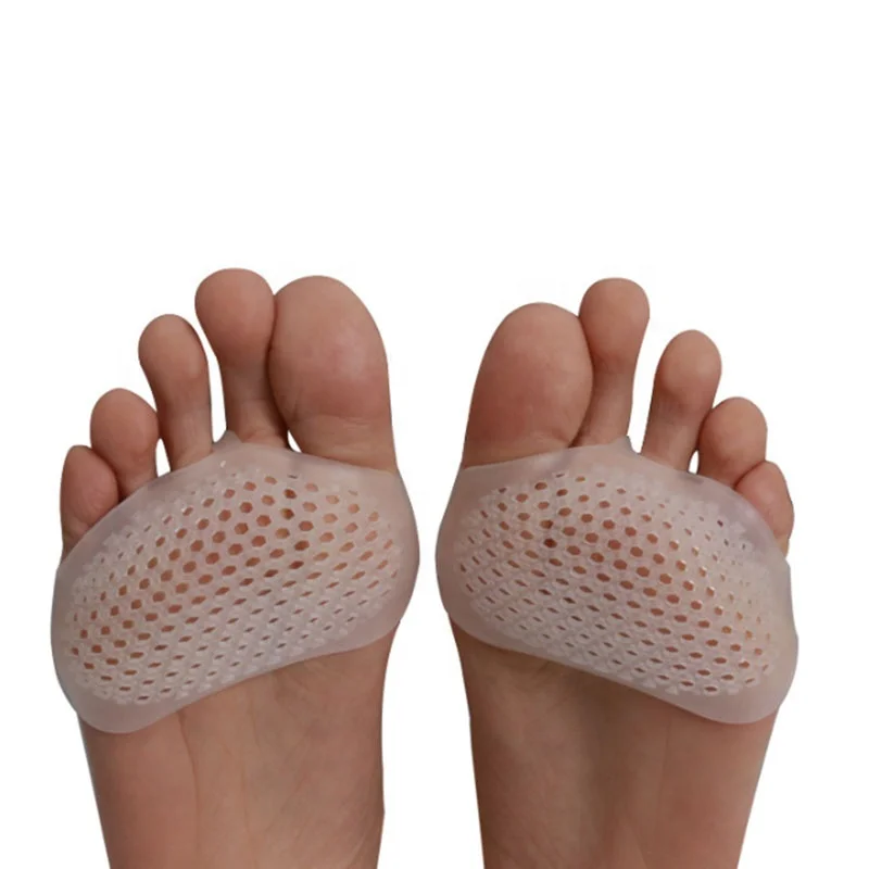 
FY Silicone Padded Forefoot Insoles High Heel Shoes Pad Gel Insoles Breathable Health Care Shoe Insole High Heel Shoe Insert 