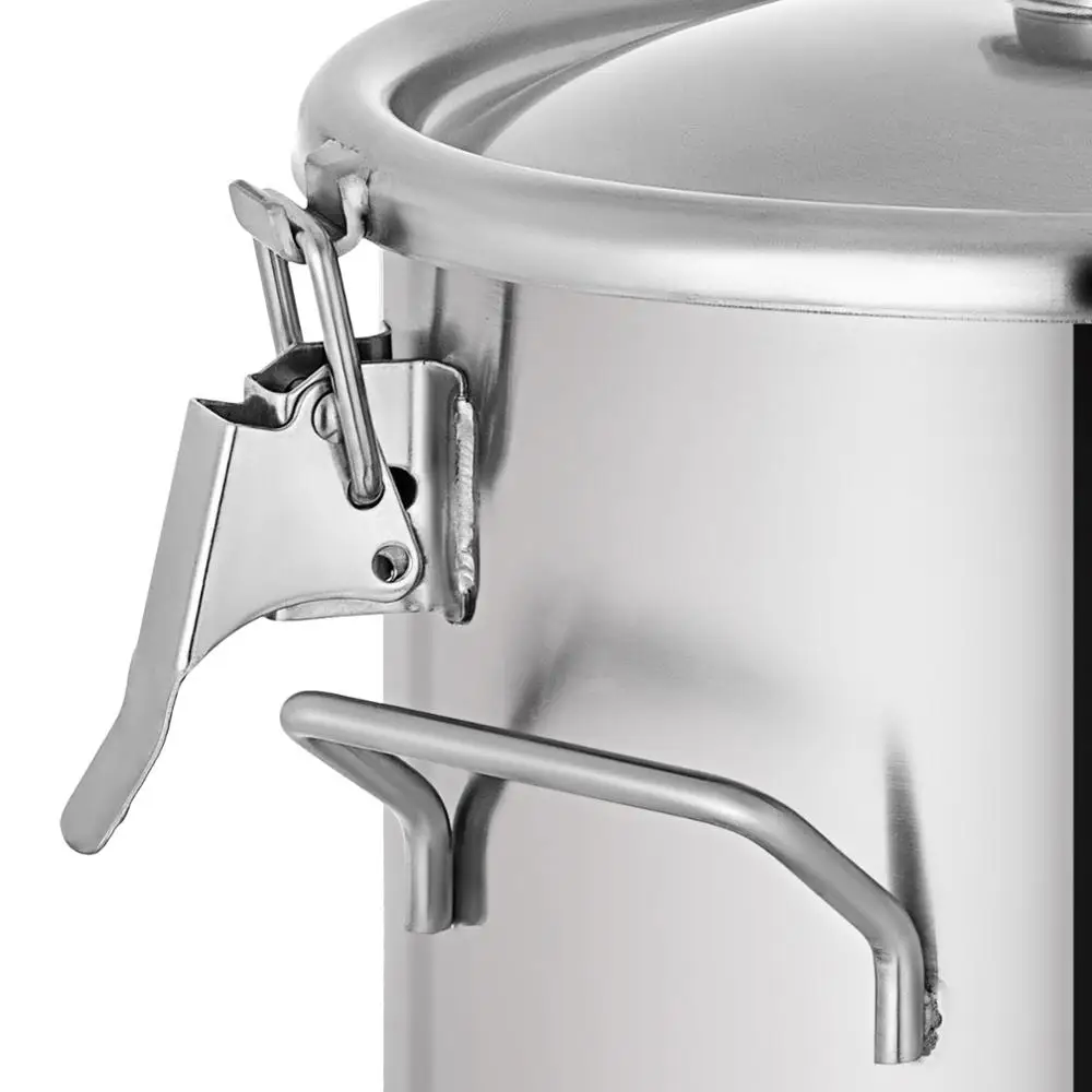 Brewing Stainless Bucket Fermentor 7.5Gallon Conical Bottom Fermenter