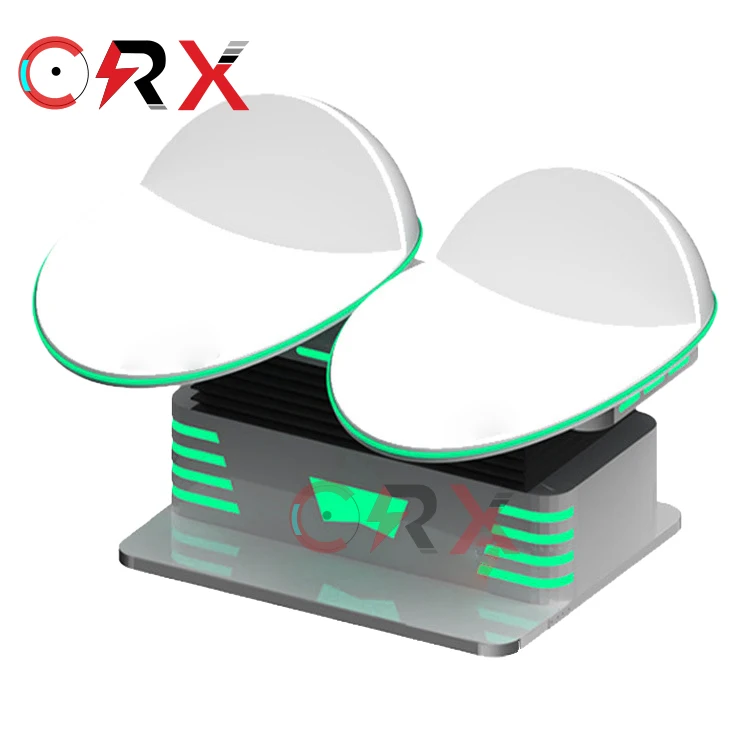 Amusement Theme Park 2 Players Slide Motion Chair 9d Cinema Virtual Vr Skiing VR Sliding Simulator