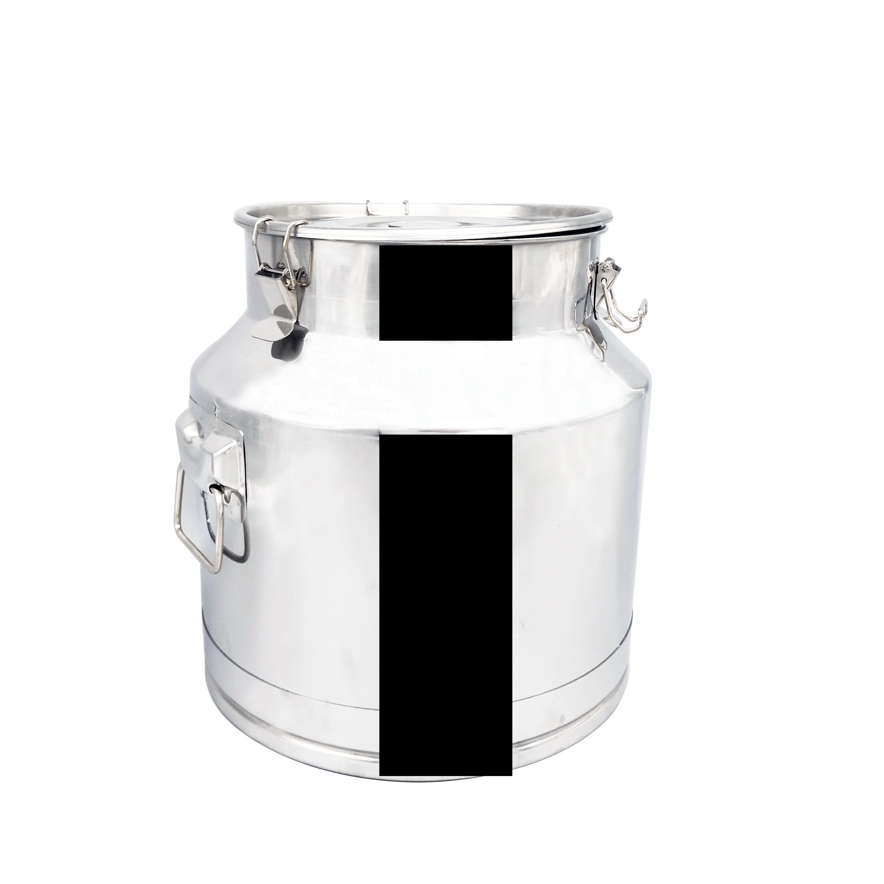 Used dairy supplies 304 transport milk storage food grade stainless steel milk pail with tap