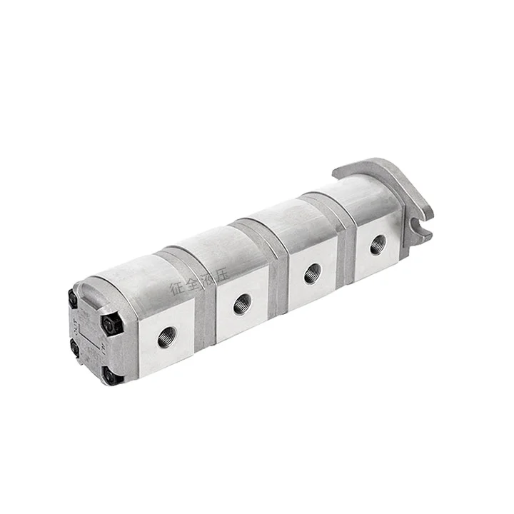 Zhengquan HGP-1111A-F8/8/8/8R four gear pump hydraulic high pressure oil pump high pressure pump manufacturers