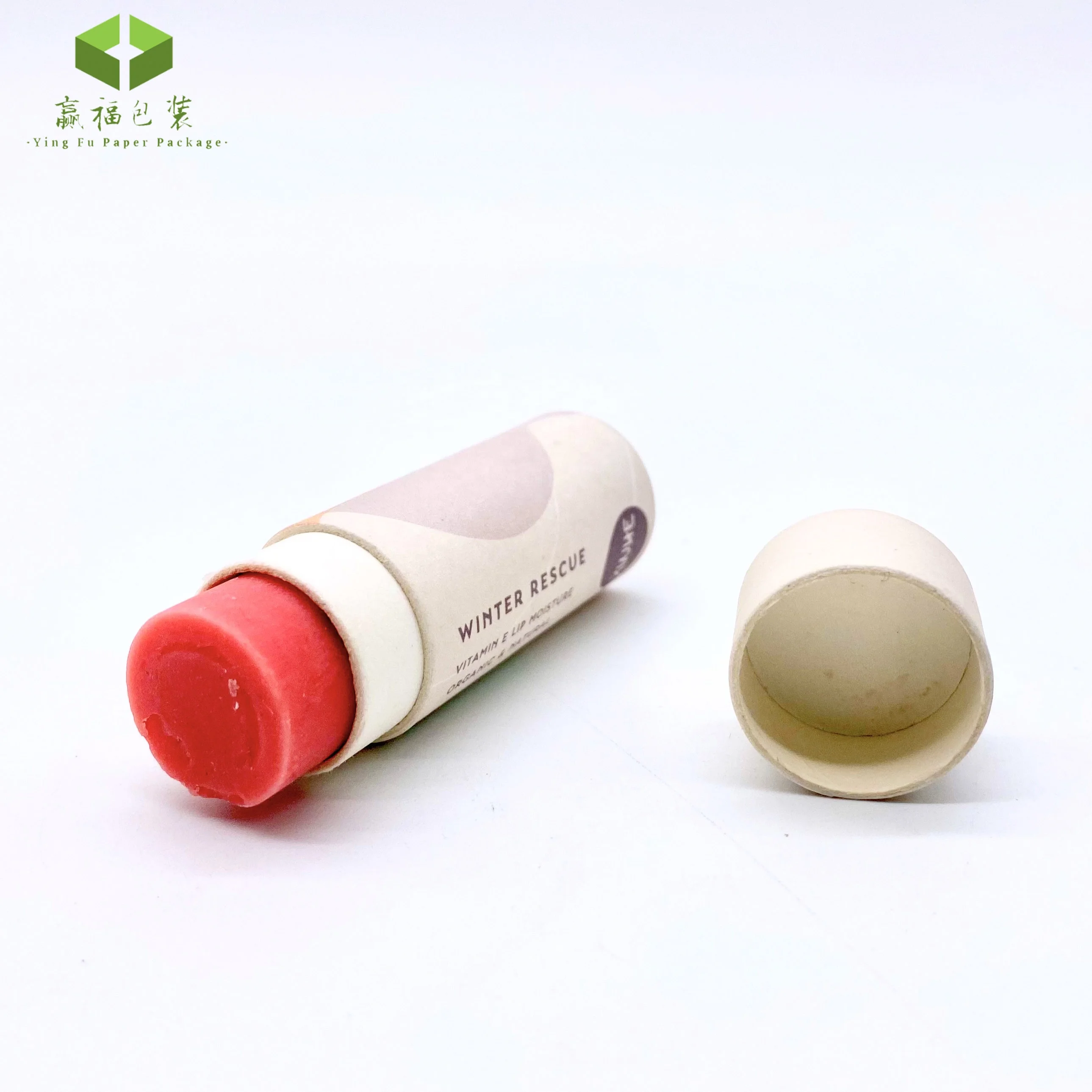 Aluminum free deodorant in paper tube packaging old spice kraft paper tube for lip balm eco for 10ml 30ml 50ml