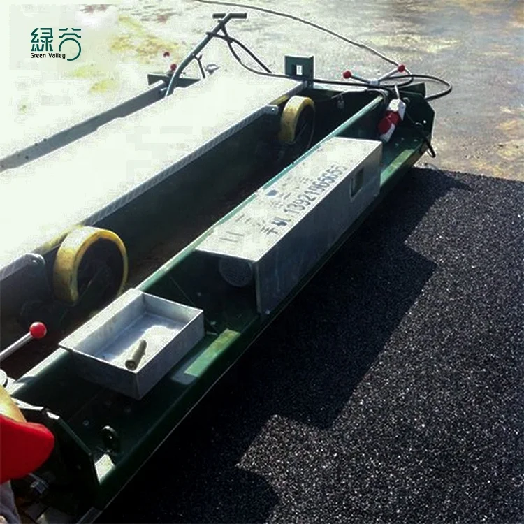 High quality Rubber equipment running plastic tracks equipment paver machine TPJ-2.5