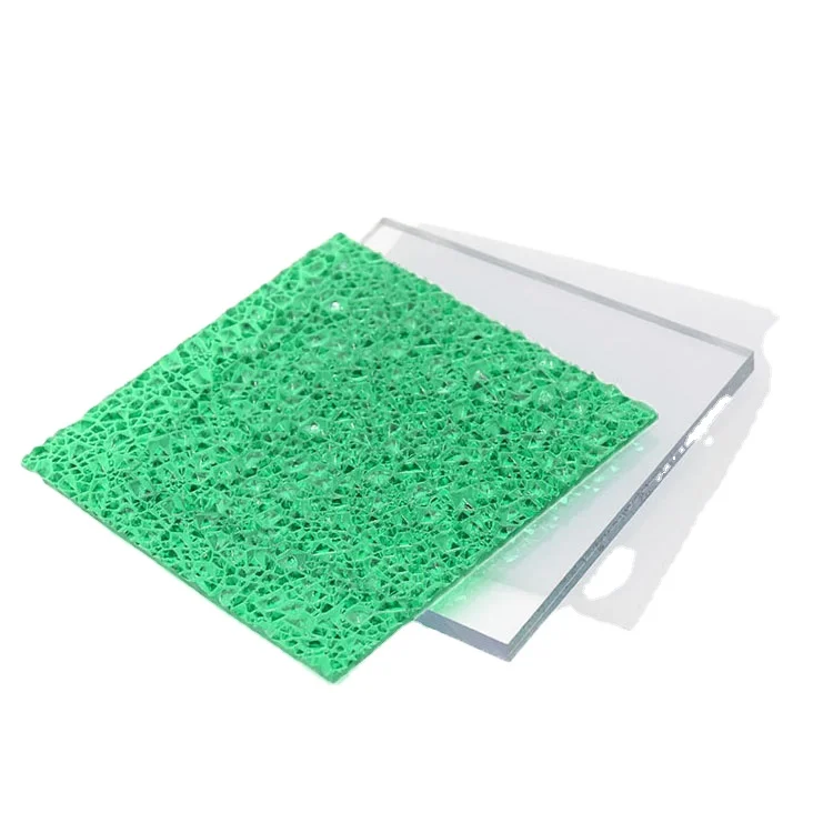 Long-lasting Sun Sheet 100% Virgin Material Durable Polycarbonate Embossed Roofing