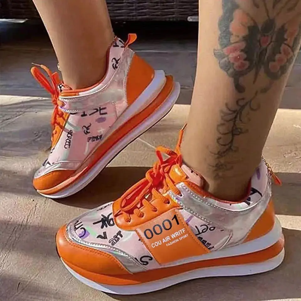 Candy Color Tenis Feminino Sport Shoes Women Casual White Shoes Fashion Sneakers Light Walking Style Women Chunky Shoes