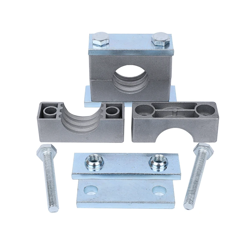 High Precision Lock Clamp Tube Lock Telescopic Aluminium Safety Tube Clamp with heavyweight