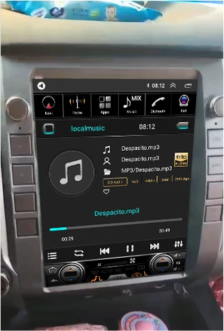 For Toyota Tundra 2015-2020 Radio Headunit Device Double 2 Din Quad Octa-Core Android Car Stereo GPS Navigation Carplay