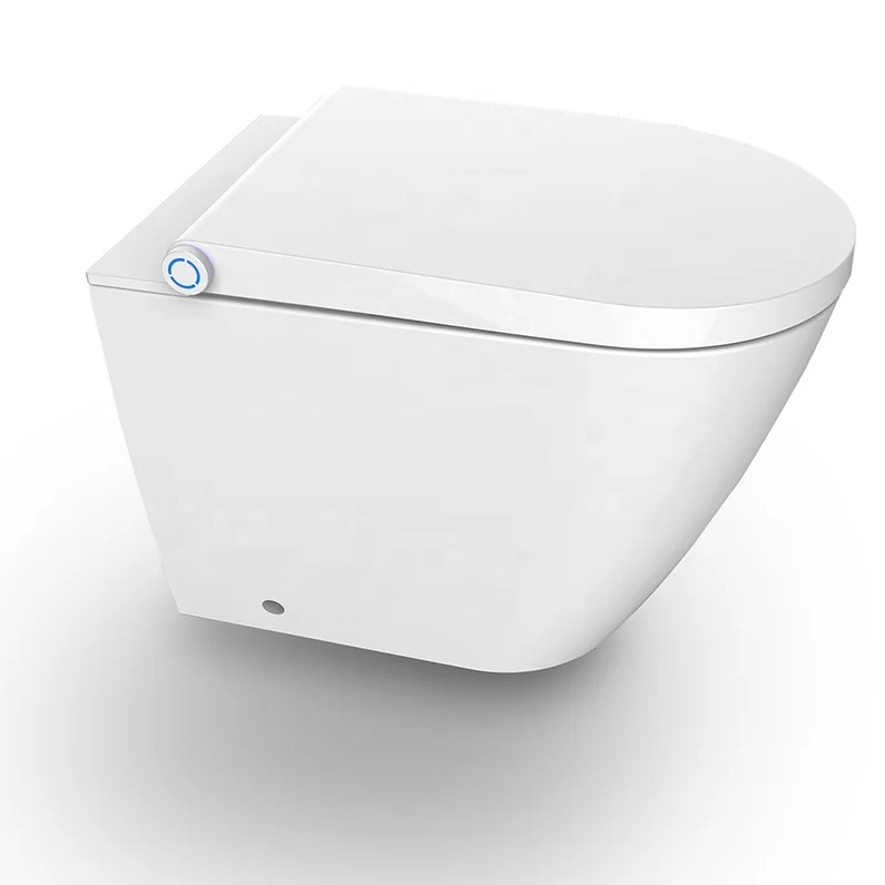 Европейский цельный умный настенный унитаз