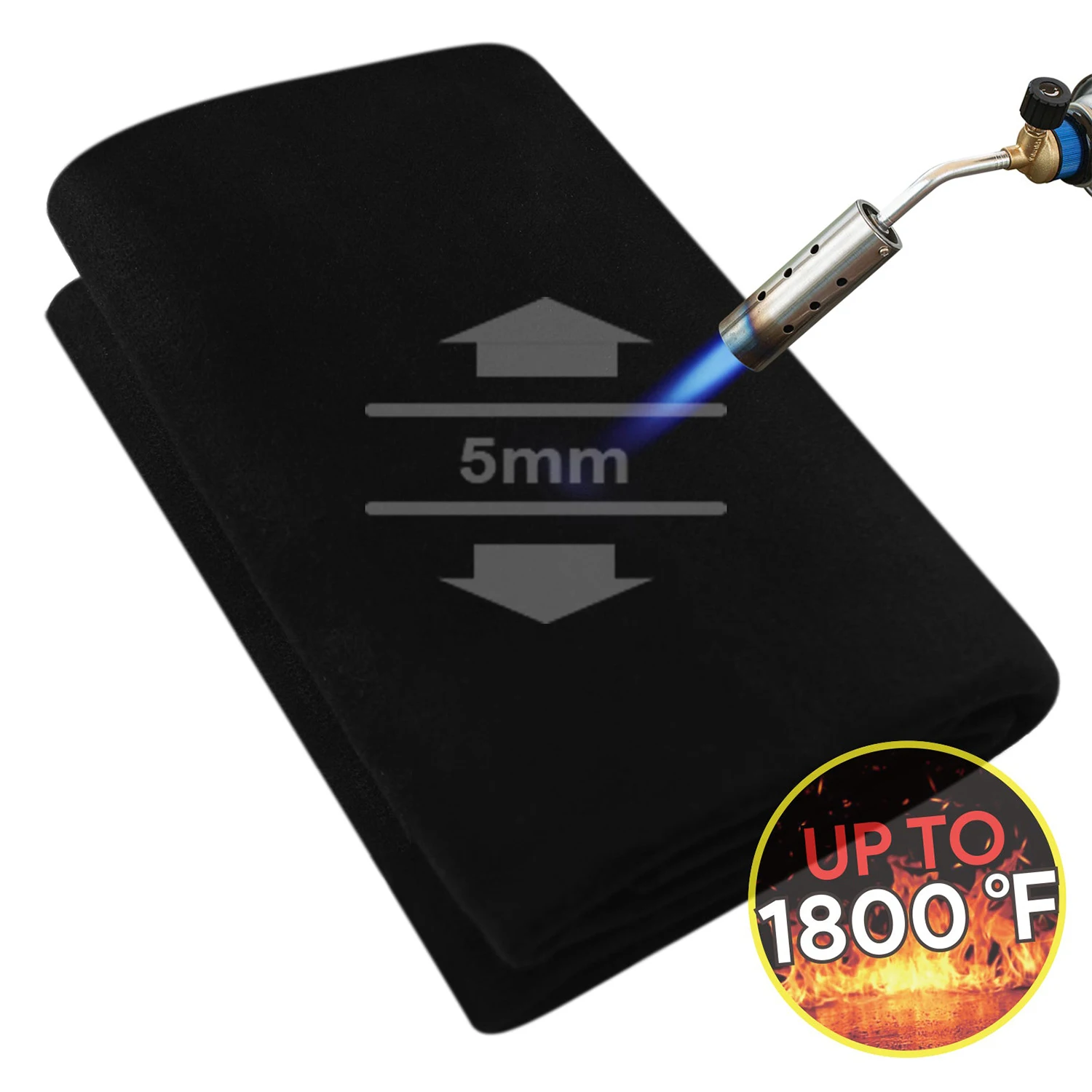 Высококачественный огнестойкий коврик для барбекю тканевый сварочный огнеупорный