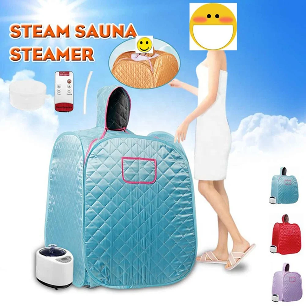 One person SPA Portable Sauna Steam Room for weight loss