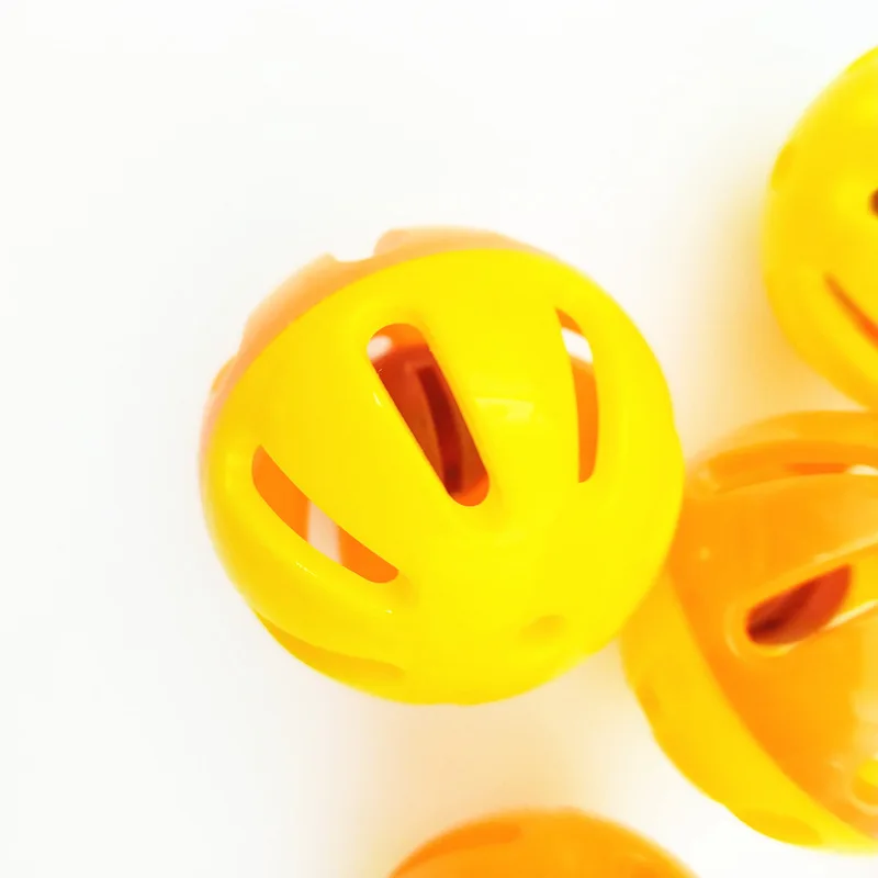 2406 Mingzhen 48MM Large Bell Ball Plastic Ring Double Circle Double Color
