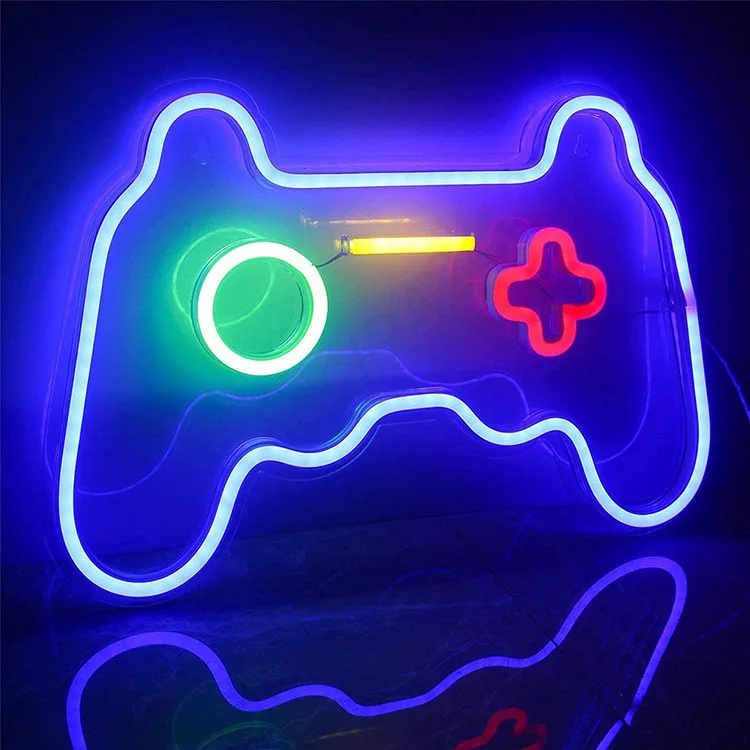 Manufacturers Acrylic Silicone Letters Custom Made Neon Light Sign Let Us Party Night Light LED Neon Signs Beer Bar