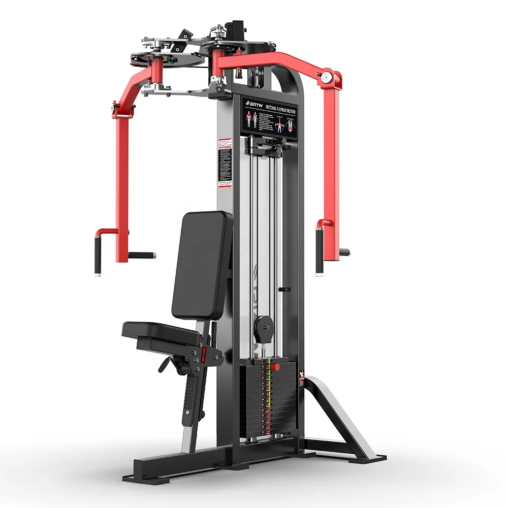 High Quality Bodybuilding Equipment Pectoral Fly Commercial Gym Equipment Pear Delt Pec Fly For Exercise