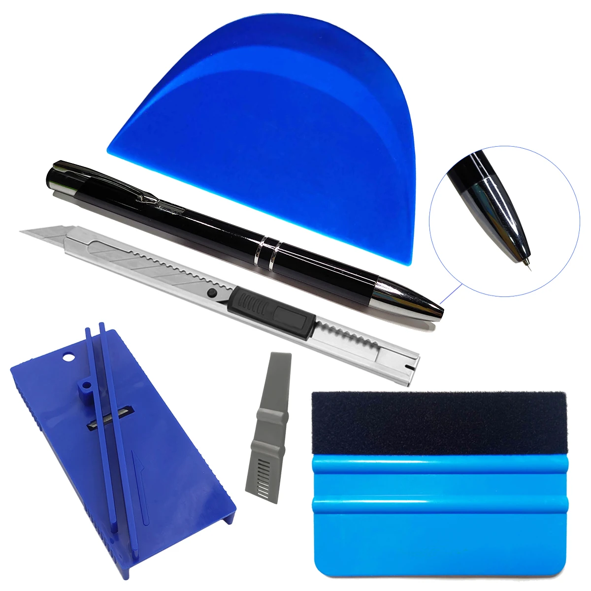 Hot Seller Tinting Felt White Squeegee Vinyl Tools Set