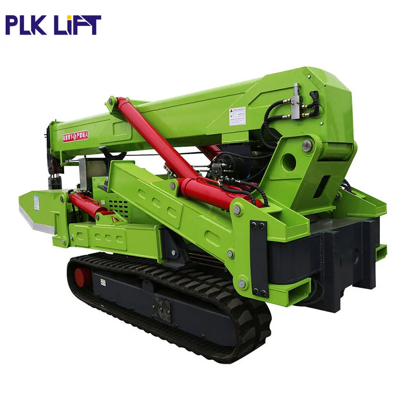 1.2t Gasoline Honda Engine Hydraulic Lift Crawler Mini Spider Crane