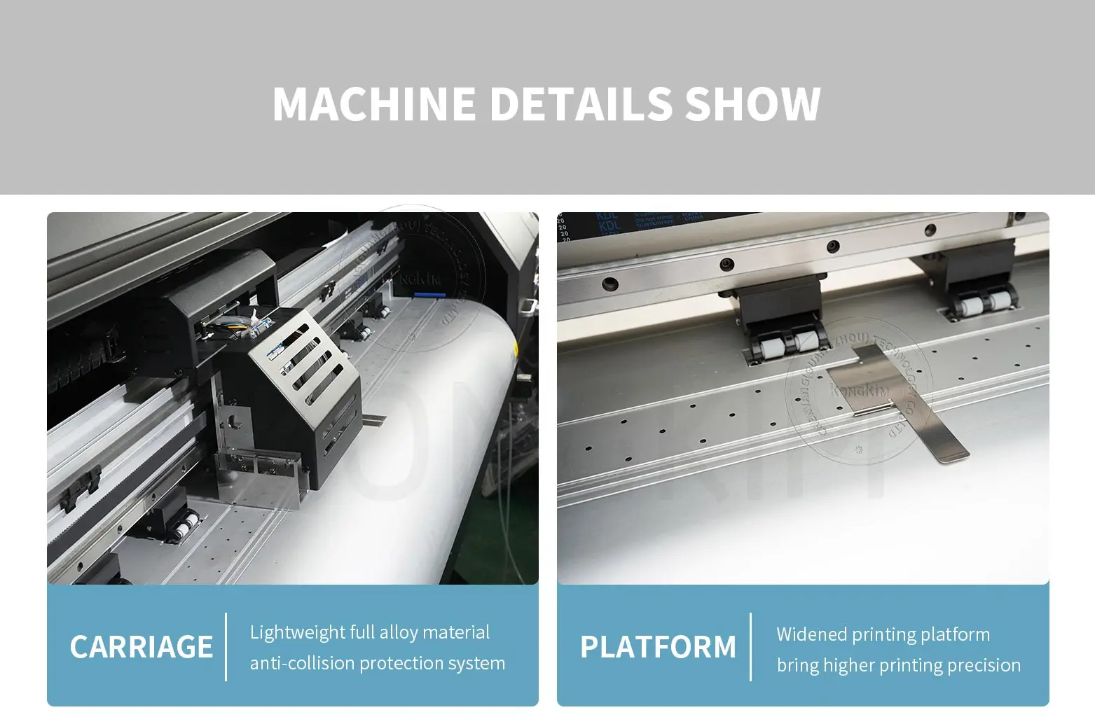 Vinyl Printer for Car Wraps Fast Speed Large Format Digital Printer with Eco Solvent Printhead Dx5 XP600 I3200