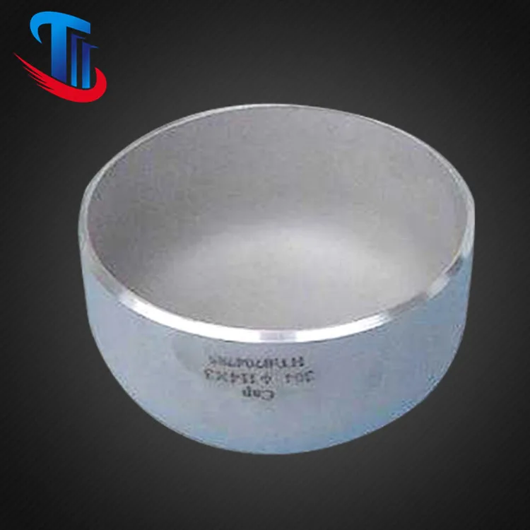 304/304L Stainless Steel endcap Butt welded high pressure pipecap with good quality