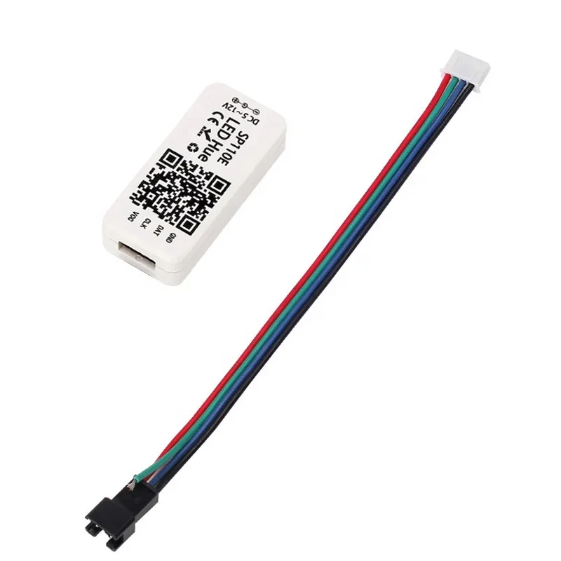 1024 Pixels Magic smart blue tooth led pixel DC5-12V SP110E phone APP controller for 2811 2812 1903 LED Pixel Strip Light