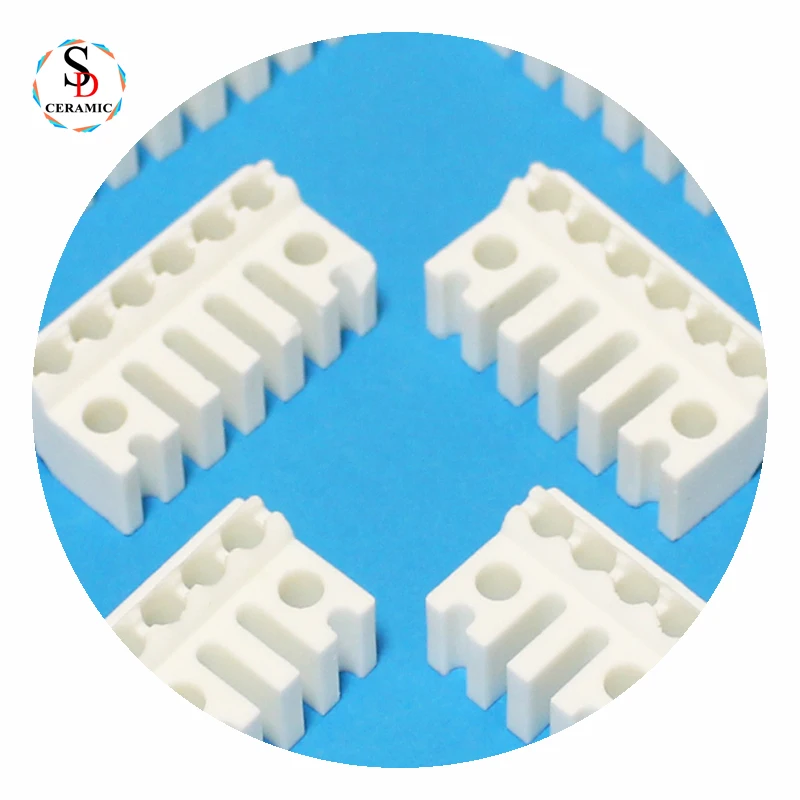 1-8 Holes Steatite And Alumina Ceramic Insulator For  Band Heater