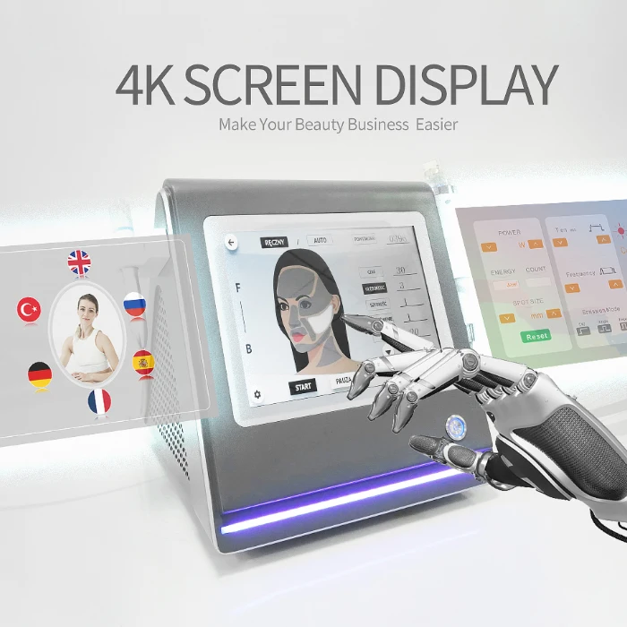 2 в 1 комбинированная машина 980nm Диодная сосудистая фракционная rf микроигла