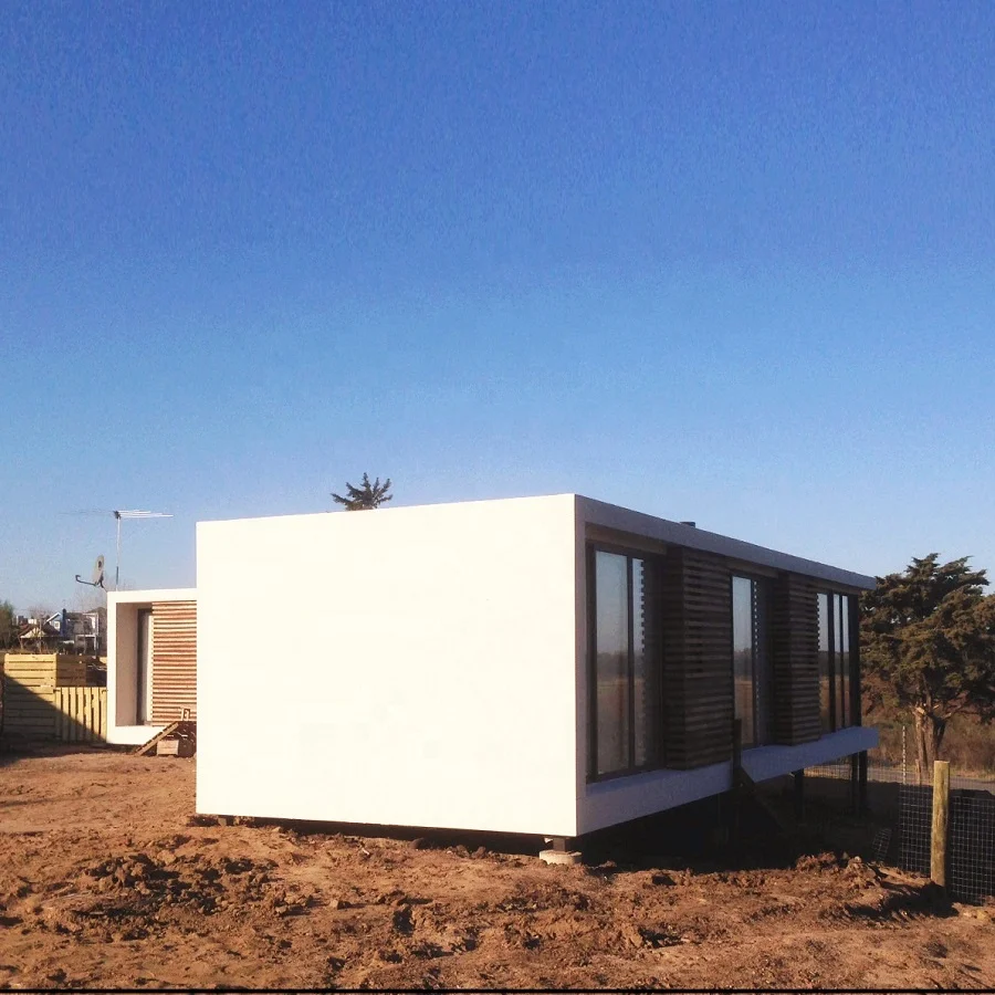 Deepblue Smarthouse the Most Popular and Low cost Prefabricated Light Steel Frame House kits Villa