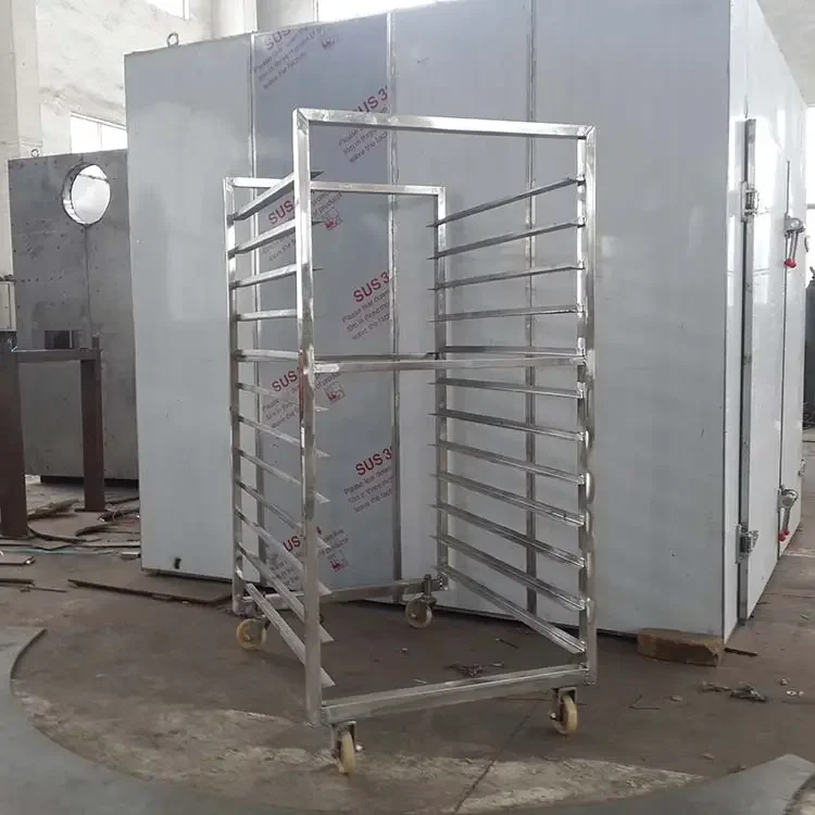 Popular 240kg  per batch Industrial Gas/electric food dehydrator dehumidify machine food beef with trolley