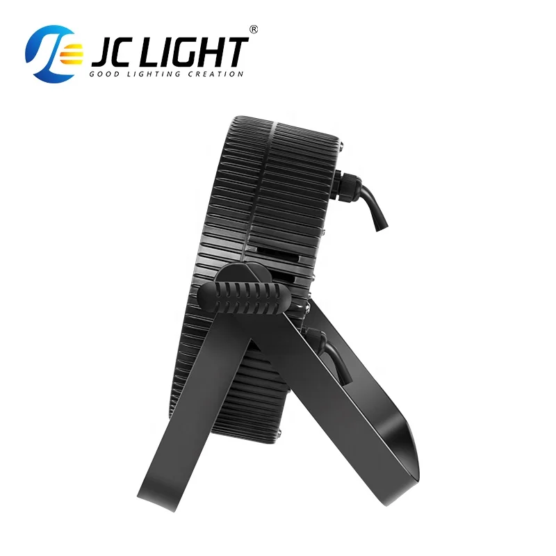 Wedding Party Dmx Full Color Indoor Up lighting Stage Lighting Disco Rgbw Flat 54x3w Rgbw Led Par Light