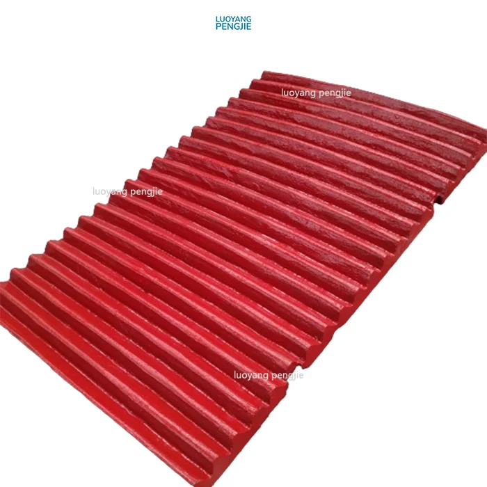 Quality guarantee jaw plate jaw crusher wear parts fixed movable tooth plate